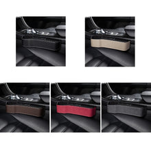 Load image into Gallery viewer, Car Crevice Storage Box Seat Decoration Finishing Box, Black Leather Principal Driver, Black Leather Co-pilot, Beige Leather Principal Driver, Beige Leather Co-pilot, Mocha Brown Leather Principal Driver, Mocha Brown Co-pilot, Red Suede Principal Drive...