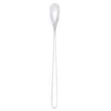 Load image into Gallery viewer, 15cm 304 Stainless Steel Spoon Coffee Square Head Spoon Long Handle Mixing Spoon, Stainless Steel Color, Titanium Gold, Rose Gold, Titanium Black, Blue, Purple