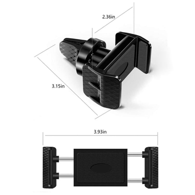 360-degree Rotating Car Air Outlet Multi-functional Mobile Phone Holder