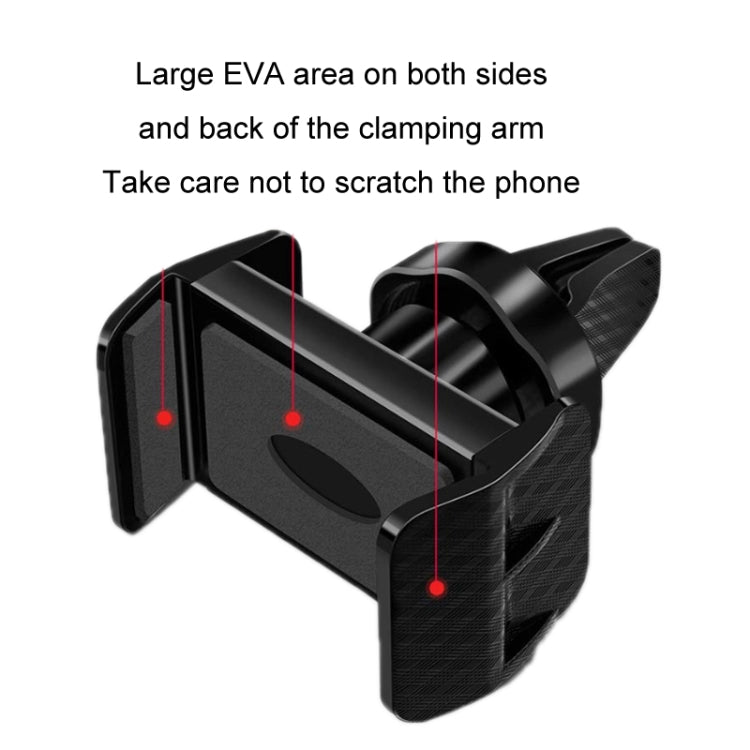 360-degree Rotating Car Air Outlet Multi-functional Mobile Phone Holder