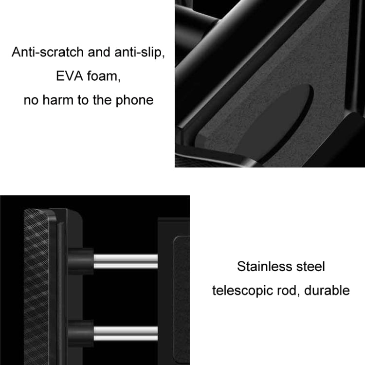 360-degree Rotating Car Air Outlet Multi-functional Mobile Phone Holder