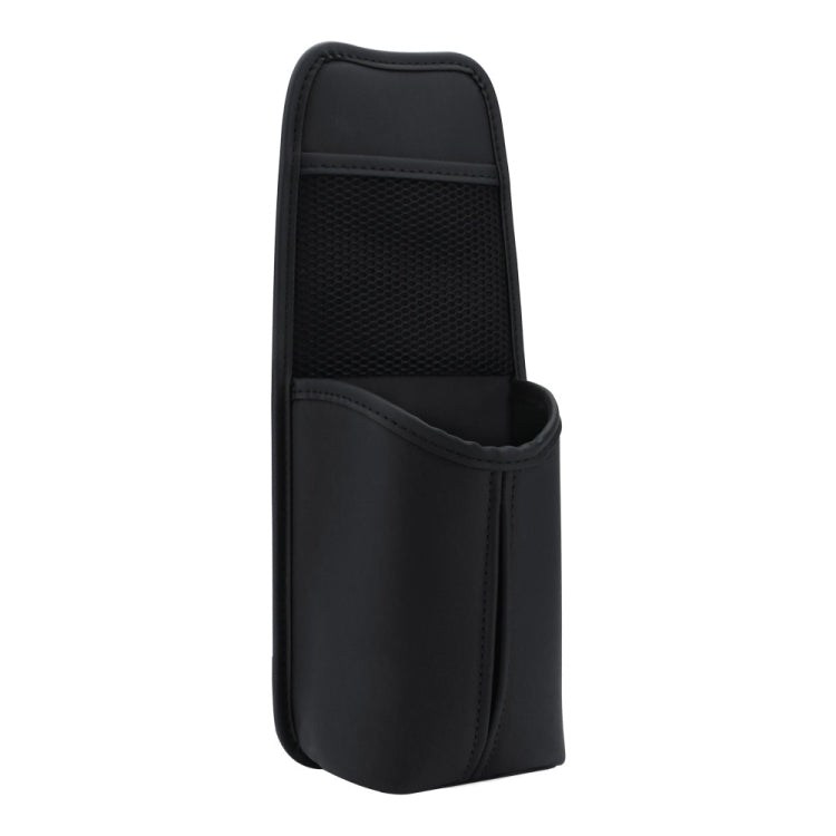 Car Seat Leather Multifunctional Tissue Water Cup Storage Hanging Bag