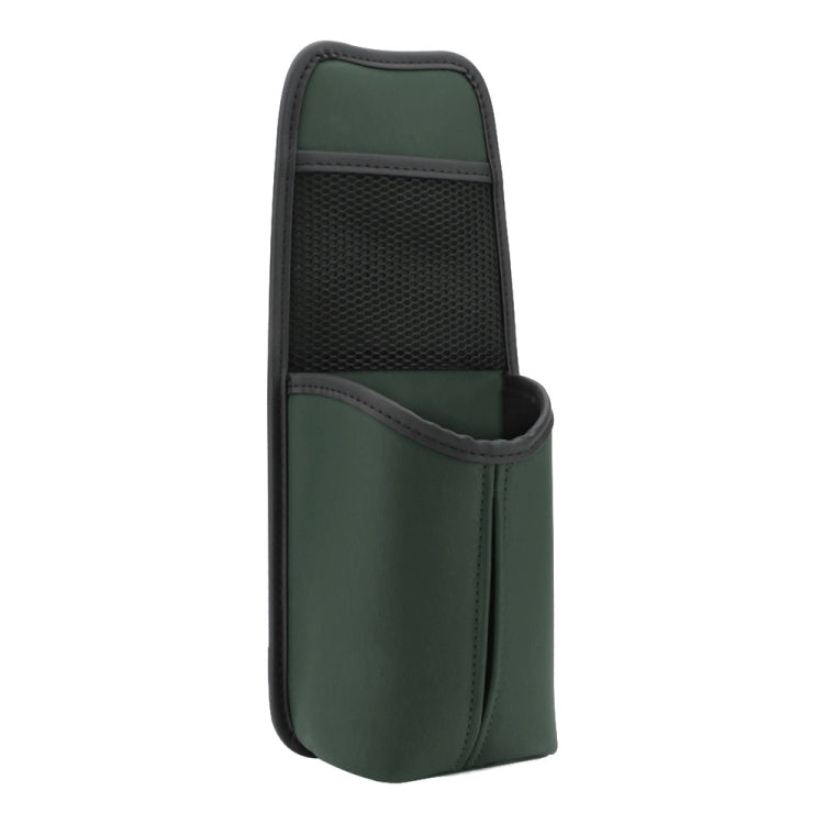 Car Seat Leather Multifunctional Tissue Water Cup Storage Hanging Bag