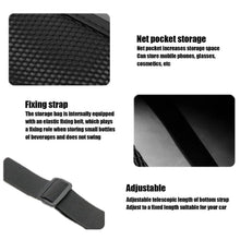 Load image into Gallery viewer, Car Seat Leather Multifunctional Tissue Water Cup Storage Hanging Bag