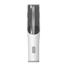 Load image into Gallery viewer, Electric Waterproof Hairdresser Children Low Noise Rechargeable Push Clipper, Digital Version White, Suction Upgrade Version White