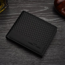 Load image into Gallery viewer, Men Short Wallet Business Coin Purse Card Holder Money Bag