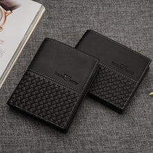 Load image into Gallery viewer, Men Short Wallet Business Coin Purse Card Holder Money Bag