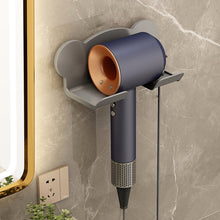 Load image into Gallery viewer, For Dyson Hair Dryer Wall-Mounted Holder Bathroom Shelf Storage Rack, Simple White, Simple  Black, Simple  Gray, Upgrade White, Upgrade Black, Upgrade Gray