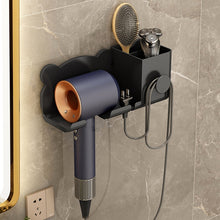 Load image into Gallery viewer, For Dyson Hair Dryer Wall-Mounted Holder Bathroom Shelf Storage Rack, Simple White, Simple  Black, Simple  Gray, Upgrade White, Upgrade Black, Upgrade Gray