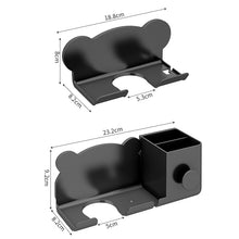 Load image into Gallery viewer, For Dyson Hair Dryer Wall-Mounted Holder Bathroom Shelf Storage Rack, Simple White, Simple  Black, Simple  Gray, Upgrade White, Upgrade Black, Upgrade Gray