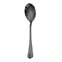 Load image into Gallery viewer, Stainless Steel Water Droplet Shell Spoon Ice Cream Spoon Coffee Mixing Spoon, Stainless Steel Color, Gold, Rose Gold, Colorful, Blue, Black