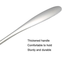 Load image into Gallery viewer, Small 304 Stainless Steel Spoon Glossy Thickened Flat Head Flat Bottom Serving Spoon, Stainless Steel Color, Titanium Gold, Rose Gold, Colorful, Black, Blue