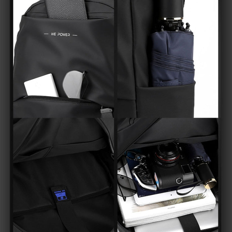 WEPOWER Lightweight Outdoor Travel Commute Business Waterproof Large Capacity Computer Backpack