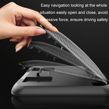 Load image into Gallery viewer, Car Mobile Phone Holder Carbon Fiber Pattern Silicone Dashboard Holder