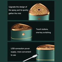 Load image into Gallery viewer, Silent USB Plug-In Silver Ion Purifying Humidifier Household Night Light Atomizer, Electroplated White, Electroplated Green, White, Green, Duck