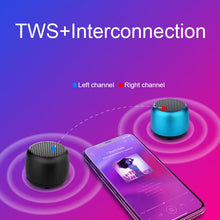 Load image into Gallery viewer, Small TWS Couplet Wireless Bluetooth Speaker Mini Smart Noise Reduction Waterproof Speaker