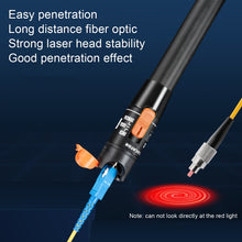 Load image into Gallery viewer, Fiber Red Light Test Pen Red Light Sources Through Optical Pen Optical Fiber Detection, 5MW, 10MW, 20MW, 30MW, 50MW
