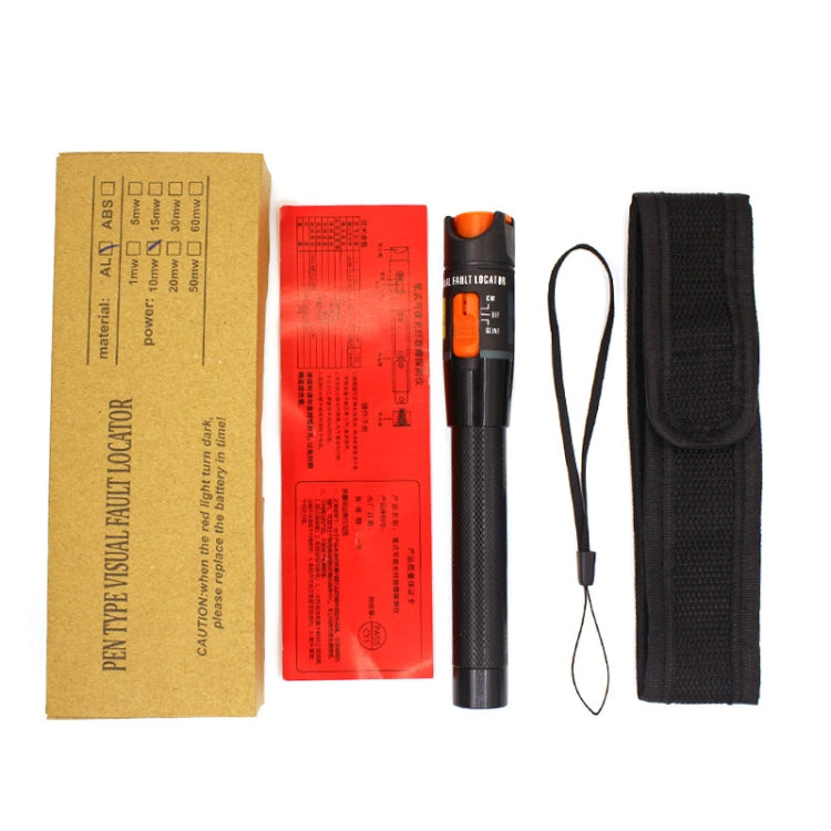 Fiber Red Light Test Pen Red Light Sources Through Optical Pen Optical Fiber Detection, 5MW, 10MW, 20MW, 30MW, 50MW
