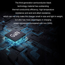 Load image into Gallery viewer, Original Xiaomi 67W GaN 1C+1A Dual Port Smart Fast Charger, US Plug, MDY-14
