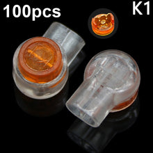 Load image into Gallery viewer, 100pcs /Pack Network Cable Telephone Line Connector Moisture-Proof Waterproof Wiring Terminals, K1, K2, K3