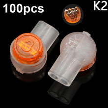 Load image into Gallery viewer, 100pcs /Pack Network Cable Telephone Line Connector Moisture-Proof Waterproof Wiring Terminals, K1, K2, K3