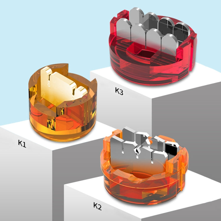 100pcs /Pack Network Cable Telephone Line Connector Moisture-Proof Waterproof Wiring Terminals, K1, K2, K3