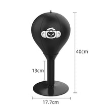 Load image into Gallery viewer, Boxing Desktop Speed Ball Children Adult Decompression Training Fitness Equipment, Bear+Pump, Bear+Children Gloves+Pump