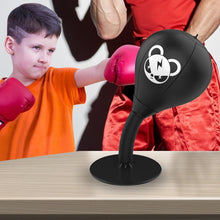 Load image into Gallery viewer, Boxing Desktop Speed Ball Children Adult Decompression Training Fitness Equipment, Bear+Pump, Bear+Children Gloves+Pump