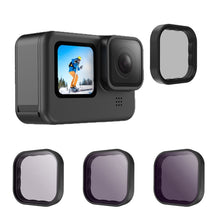 Load image into Gallery viewer, For GoPro Hero11 Black / HERO10 Black / HERO9 Black TELESIN Lens Filter, CPL, ND8/16/32, ND8/16/32+CPL