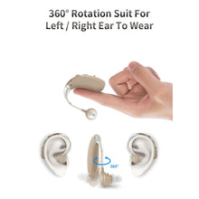 Load image into Gallery viewer, USB Charging Earhook Noise Reduction Hearing Aid Sound Amplifier