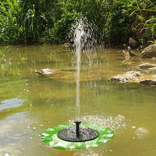Load image into Gallery viewer, Lotus Leaf Solar Fountain Outdoor Garden Floating Landscaping, 28cm