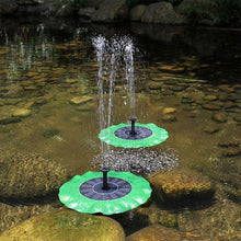 Load image into Gallery viewer, Lotus Leaf Solar Fountain Outdoor Garden Floating Landscaping, 28cm