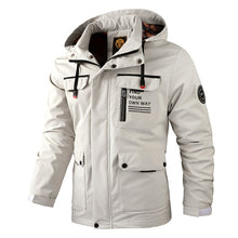 Load image into Gallery viewer, Men Casual Jacket Autumn And Winter Hooded Jacket, M, L, XL, XXL, XXXL, XXXXL