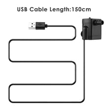 Load image into Gallery viewer, 1.5m Micro USB DC Silent Brushless Water Pump