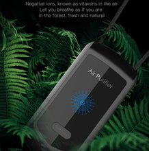 Load image into Gallery viewer, 120 Million Negative Ion Air Purifier Mini Hanging Neck Purifier