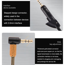 Load image into Gallery viewer, For Boss QC15 Headphone Audio Cable Braided Replacement Cable, ZS0017 Black