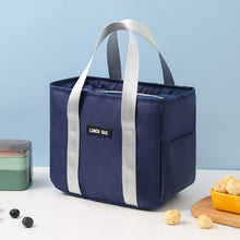 Load image into Gallery viewer, Portable Insulation Bag Waterproof Small Meal Bag Aluminum Foil Thickened Lunch Bag