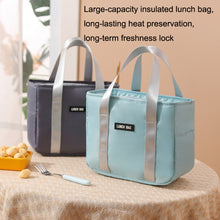 Load image into Gallery viewer, Portable Insulation Bag Waterproof Small Meal Bag Aluminum Foil Thickened Lunch Bag