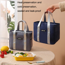 Load image into Gallery viewer, Portable Insulation Bag Waterproof Small Meal Bag Aluminum Foil Thickened Lunch Bag