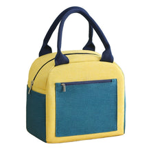 Load image into Gallery viewer, Match Color Cationic Lunch Box Handbag Aluminum Foil Thickened Waterproof Lunch Bag