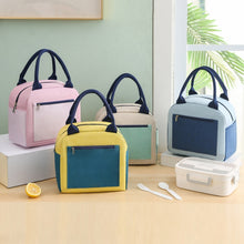 Load image into Gallery viewer, Match Color Cationic Lunch Box Handbag Aluminum Foil Thickened Waterproof Lunch Bag
