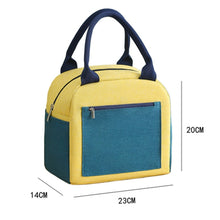 Load image into Gallery viewer, Match Color Cationic Lunch Box Handbag Aluminum Foil Thickened Waterproof Lunch Bag