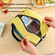 Load image into Gallery viewer, Match Color Cationic Lunch Box Handbag Aluminum Foil Thickened Waterproof Lunch Bag