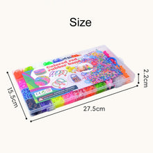 Load image into Gallery viewer, 36 Grid Loom Rainbow Rubber Band DIY Kids Braided Bracelet