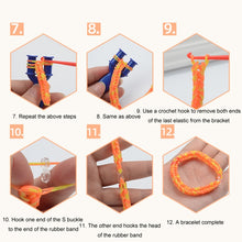 Load image into Gallery viewer, 36 Grid Loom Rainbow Rubber Band DIY Kids Braided Bracelet