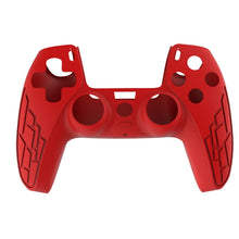 Load image into Gallery viewer, For PS5 Gamepad Silicone Case Non-slip Texture Thickened Protective Cover, White, Red, Blue, Black