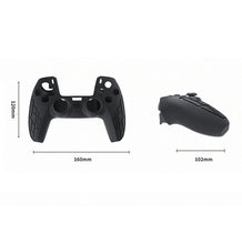 Load image into Gallery viewer, For PS5 Gamepad Silicone Case Non-slip Texture Thickened Protective Cover, White, Red, Blue, Black