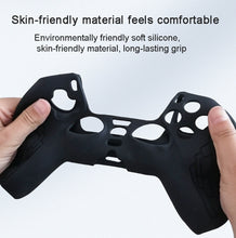 Load image into Gallery viewer, For PS5 Gamepad Silicone Case Non-slip Texture Thickened Protective Cover, White, Red, Blue, Black
