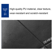 Load image into Gallery viewer, DEABOLAR Men Short PU Leather Tri-fold Horizontal Wallet Large-capacity Multi-card Wallet