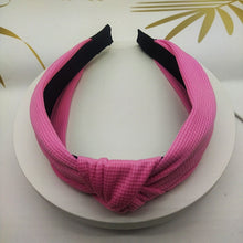 Load image into Gallery viewer, 5cm Wide-brimmed Pressed Hair Solid Color Headband